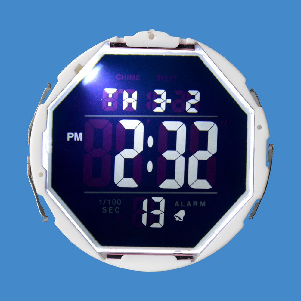 Pure Jumping Word Single Watch Movement (LED Backlight)